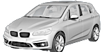 BMW F45 U1096 Fault Code